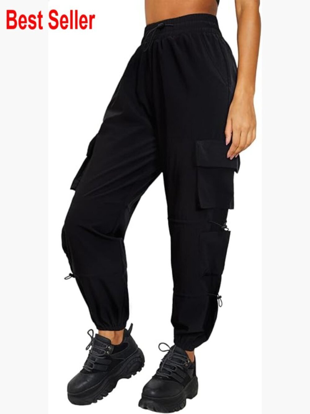 Quick Dry Cargo Pants Lightweight Tactical Hiking Pants with 6 Pockets